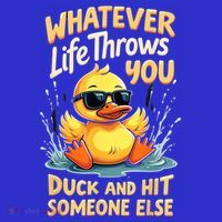 Duck Quote Graphics Yellow Rubber Duck Mousepad thumb 1