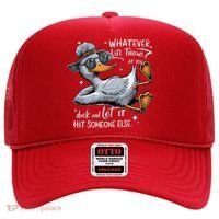 Duck Quote Graphics Whatever Life Throws At You Duck And Let It Hit Someone Else Hat thumb 0