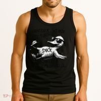 Duck Quote Graphics Whatever Life Throws At You Duck And Let It Hit Someone Else Tank Top thumb 3
