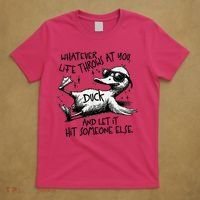 Duck Quote Graphics Whatever Life Throws At You Duck And Let It Hit Someone Else T-Shirt thumb 5