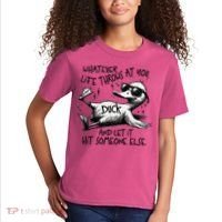 Duck Quote Graphics Whatever Life Throws At You Duck And Let It Hit Someone Else Kids T-Shirt thumb 2