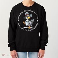 Duck Quote Graphics  Women's Sweatshirt thumb 0