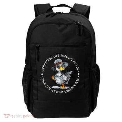 Duck Quote Graphics  Backpack