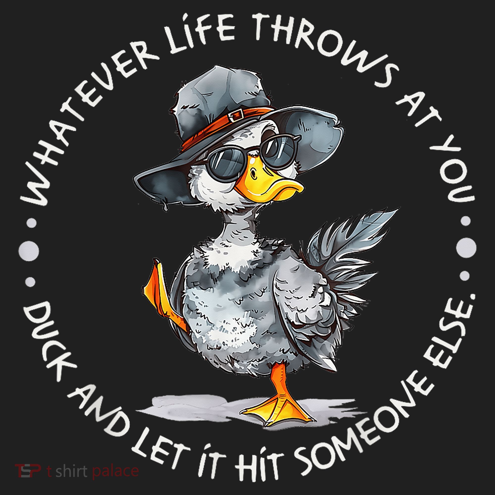 Duck Quote Graphics  Beanie