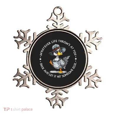 Duck Quote Graphics  Ornament