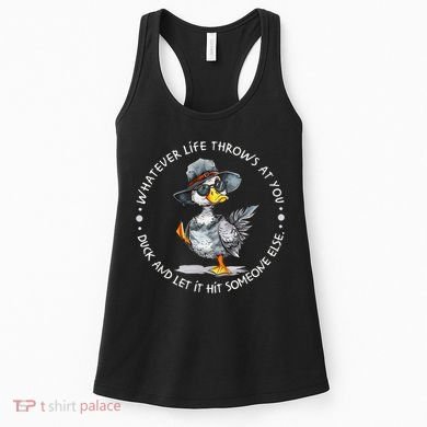 Duck Quote Graphics  Women's Tank Top