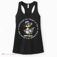 Duck Quote Graphics  Women's Tank Top thumb 0