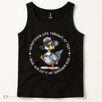 Duck Quote Graphics  Tank Top thumb 2