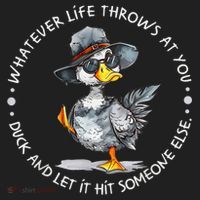 Duck Quote Graphics  Golf Towel thumb 3