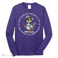 Duck Quote Graphics  Long Sleeve Shirt thumb 0