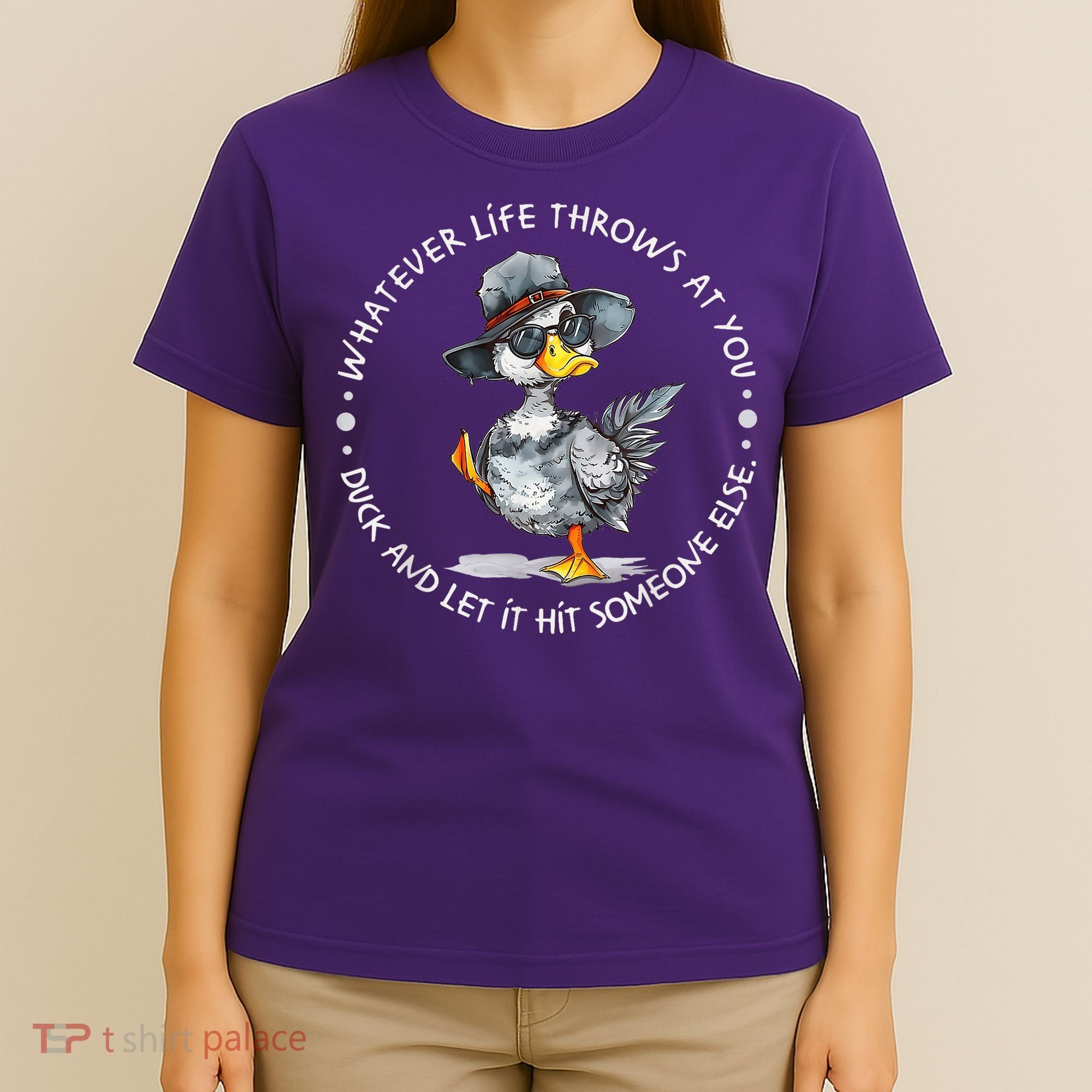Duck Quote Graphics  T-Shirt