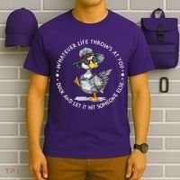 Duck Quote Graphics  T-Shirt thumb 6