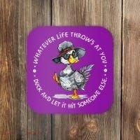 Duck Quote Graphics  Coaster thumb 0