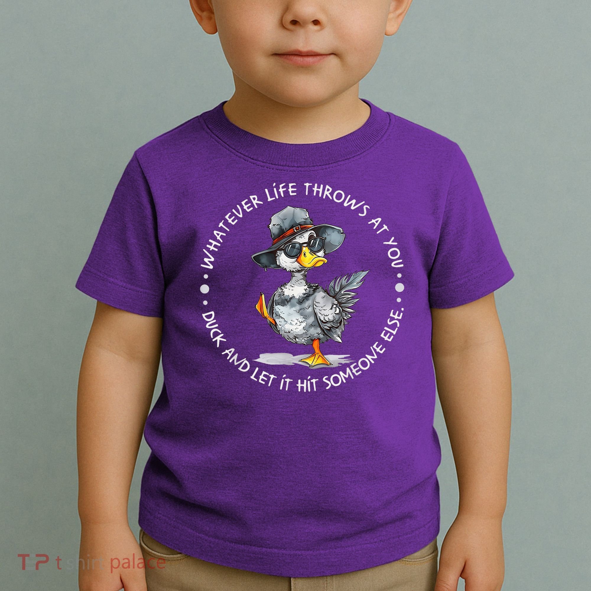 Duck Quote Graphics  Toddler T-Shirt