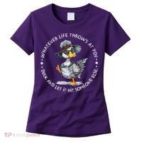 Duck Quote Graphics  Women's T-Shirt thumb 0