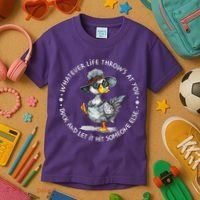 Duck Quote Graphics  Kids T-Shirt thumb 3