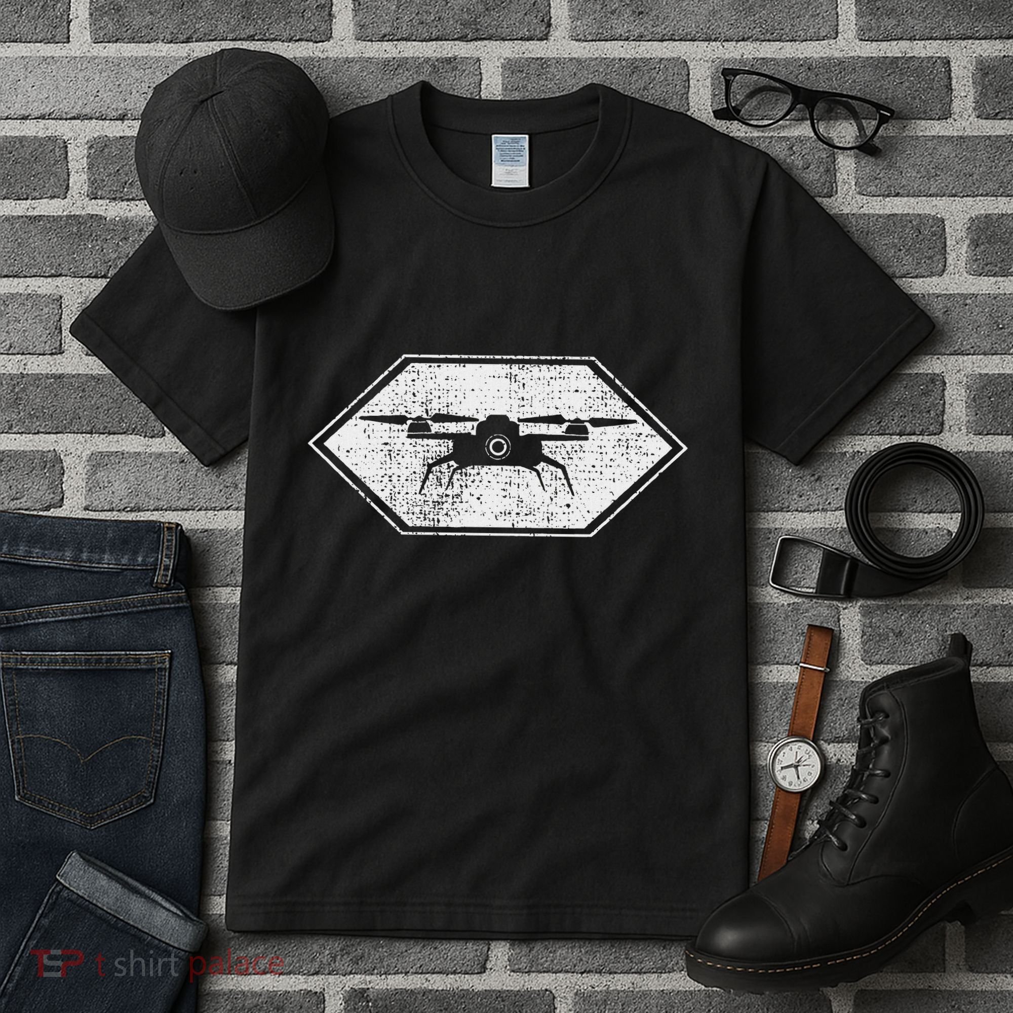 Drone Quadcopter Pilot Rc Fpv Gift Tall T-Shirt