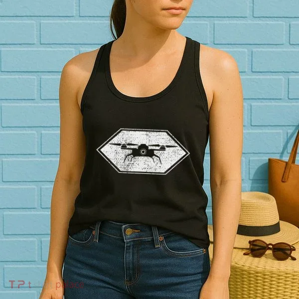 Drone Quadcopter Pilot Rc Fpv Gift Women's Tank Top