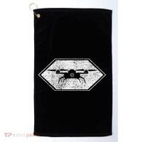 Drone Quadcopter Pilot Rc Fpv Gift Golf Towel thumb 0