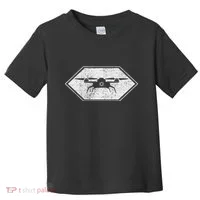Drone Quadcopter Pilot Rc Fpv Gift Toddler T-Shirt thumb 0