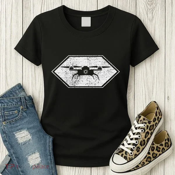 Drone Quadcopter Pilot Rc Fpv Gift Women's T-Shirt