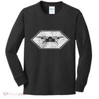 Drone Quadcopter Pilot Rc Fpv Gift Kids Long Sleeve Shirt thumb 0