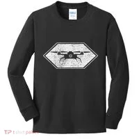 Drone Quadcopter Pilot Rc Fpv Gift Kids Long Sleeve Shirt thumb 0
