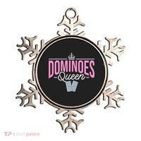 Dominoes Queen Play Domino Mexican Domino Ornament thumb 0