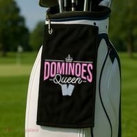 Dominoes Queen Play Domino Mexican Domino Golf Towel thumb 2