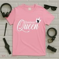 Dominoes Queen Play Domino Mexican Domino T-Shirt thumb 5