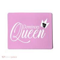 Dominoes Queen Play Domino Mexican Domino Mousepad thumb 0