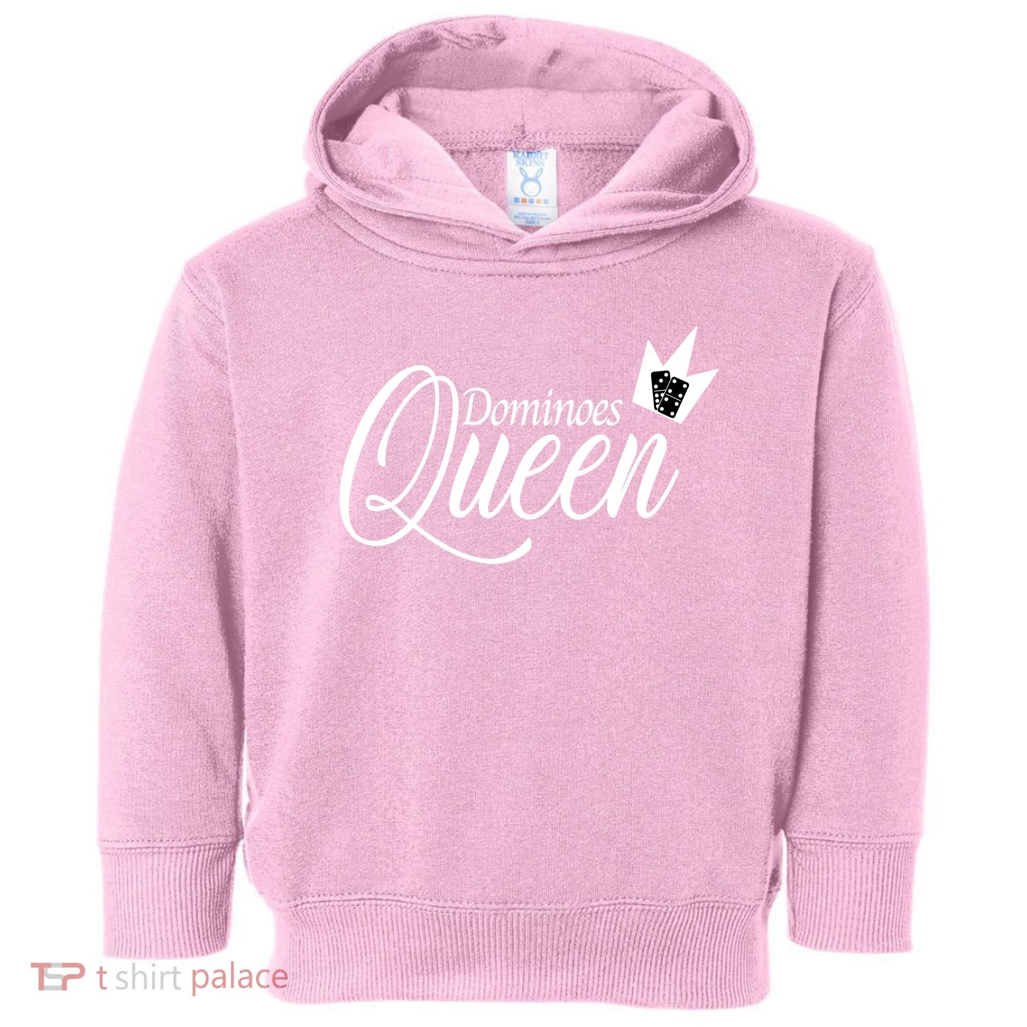 Dominoes Queen Play Domino Mexican Domino Toddler Hoodie