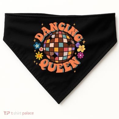 Dancing Queen Retro Bridesmaids 70’s Disco Bachelorette USA-Made Doggie Bandana