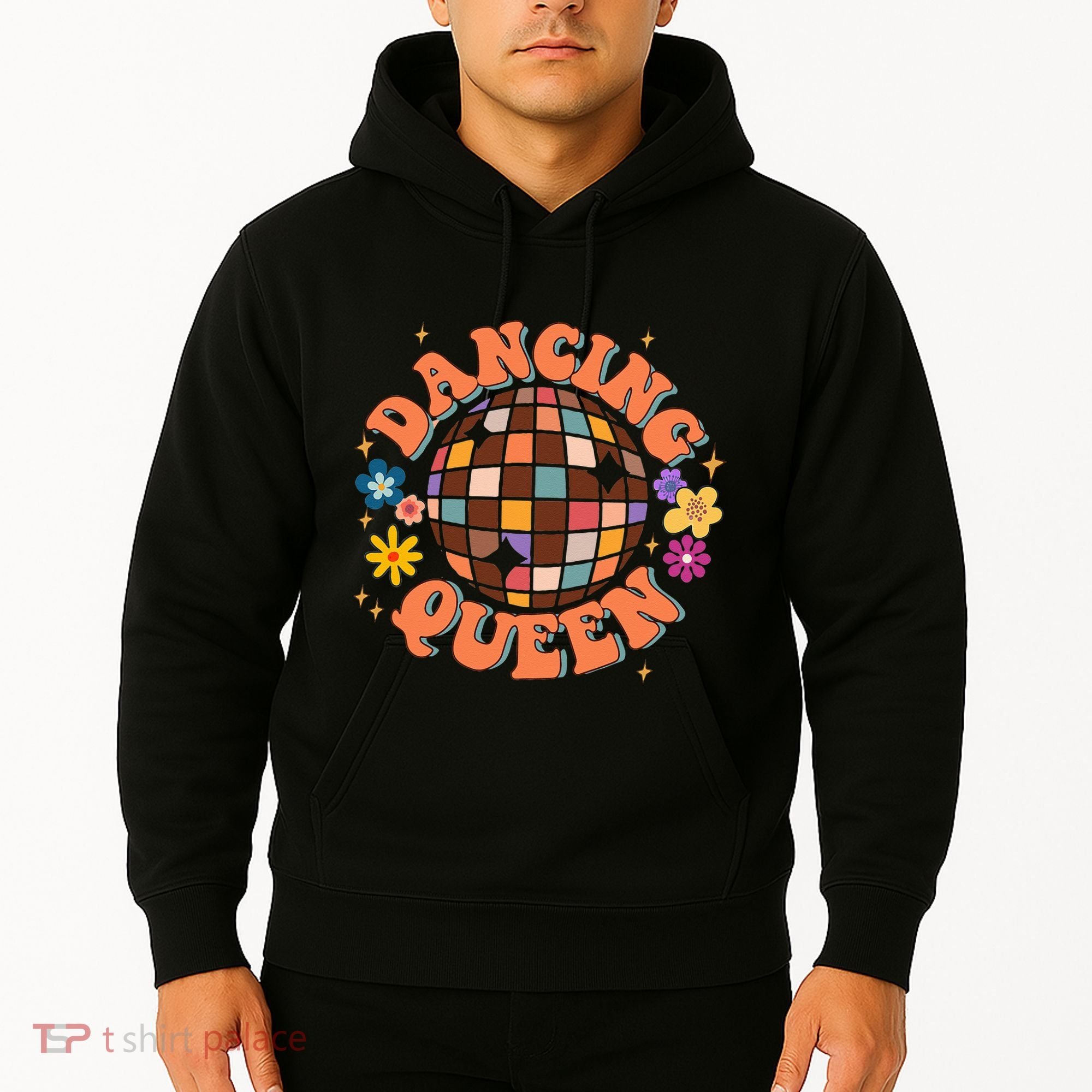 Dancing Queen Retro Bridesmaids 70’s Disco Bachelorette Hoodie