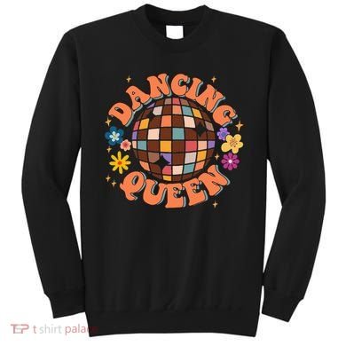 Dancing Queen Retro Bridesmaids 70’s Disco Bachelorette Sweatshirt