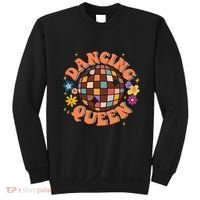 Dancing Queen Retro Bridesmaids 70’s Disco Bachelorette Sweatshirt thumb 0