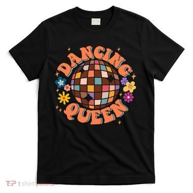 Dancing Queen Retro Bridesmaids 70’s Disco Bachelorette T-Shirt