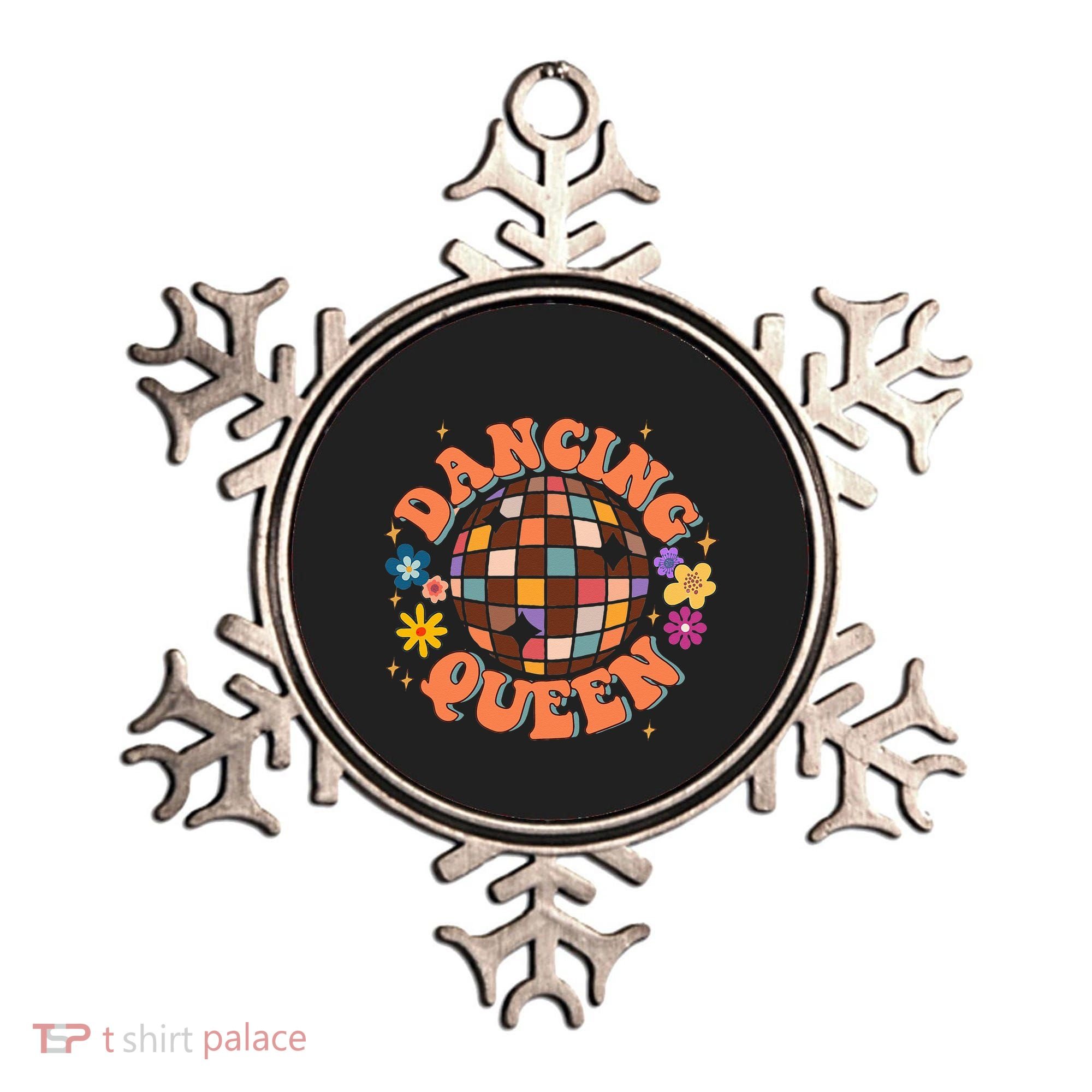 Dancing Queen Retro Bridesmaids 70’s Disco Bachelorette Ornament