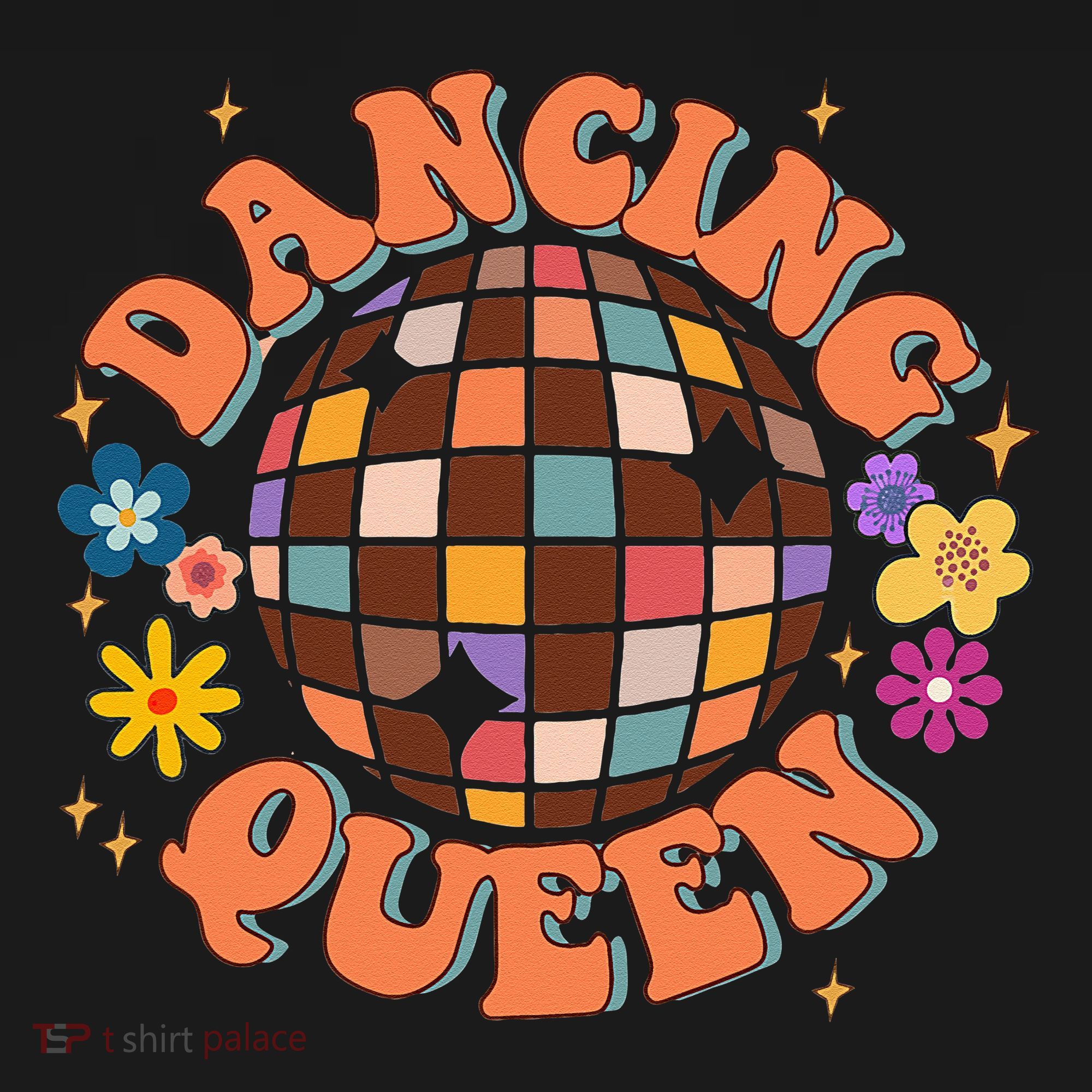 Dancing Queen Retro Bridesmaids 70’s Disco Bachelorette Women's Tank Top