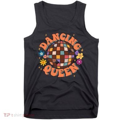 Dancing Queen Retro Bridesmaids 70’s Disco Bachelorette Tank Top