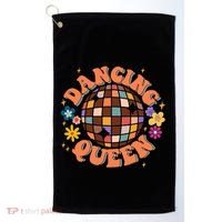 Dancing Queen Retro Bridesmaids 70’s Disco Bachelorette Golf Towel thumb 0