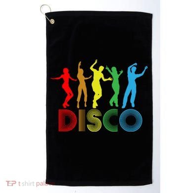 Dancing Queen Retro Vintage Disco 70s Golf Towel