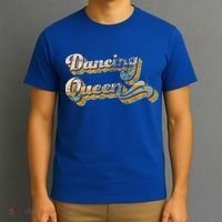 Dancing Queen Retro 1970s Vintage Gift T-Shirt thumb 3