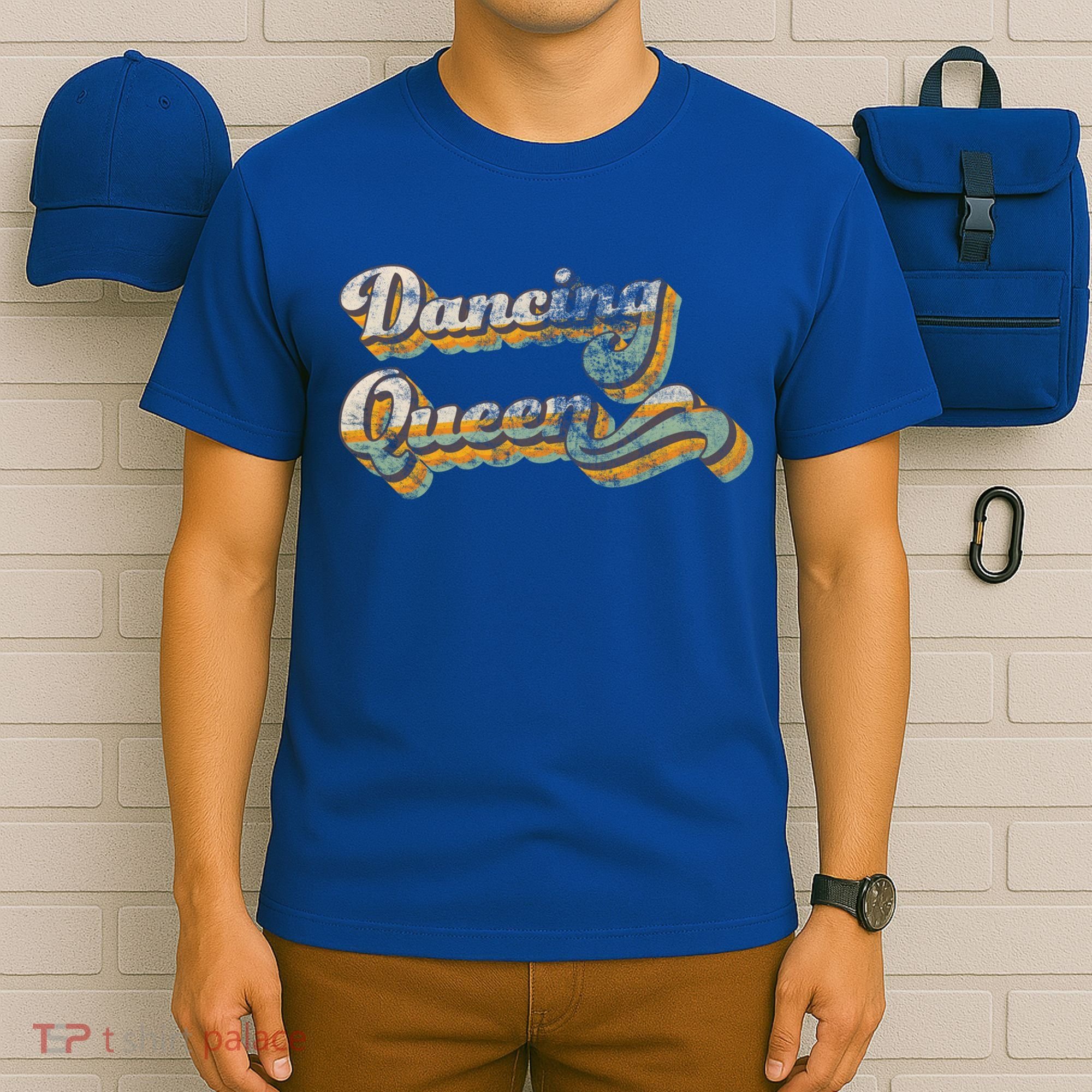 Dancing Queen Retro 1970s Vintage Gift T-Shirt