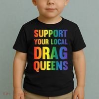 Drag Queen Support Your Local Drag Queens Premium Toddler T-Shirt thumb 2