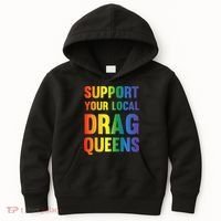 Drag Queen Support Your Local Drag Queens Premium Kids Hoodie thumb 0