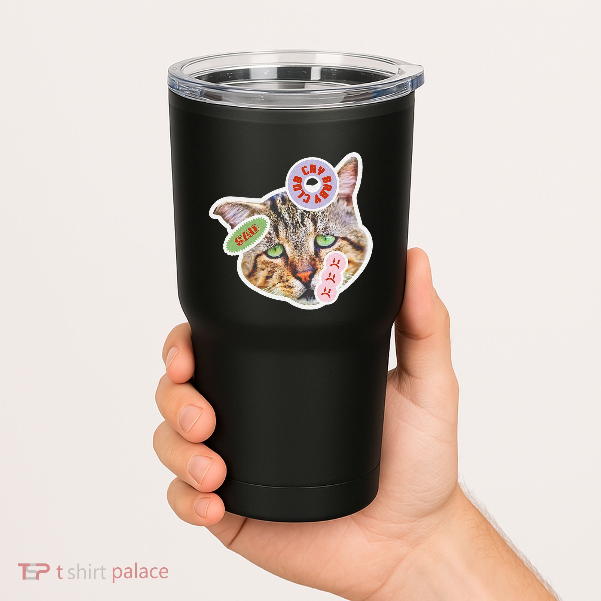 Drama Queen Sad Cat Funny & Ugly Cute Tumbler
