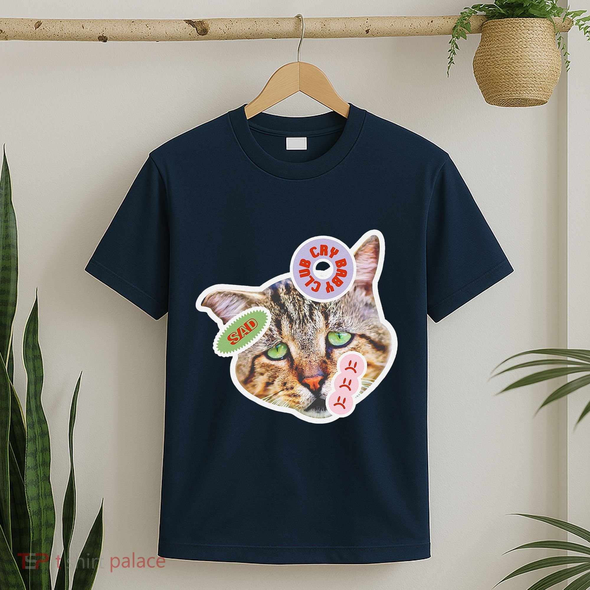 Drama Queen Sad Cat Funny & Ugly Cute T-Shirt