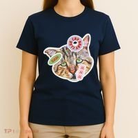 Drama Queen Sad Cat Funny & Ugly Cute T-Shirt thumb 4