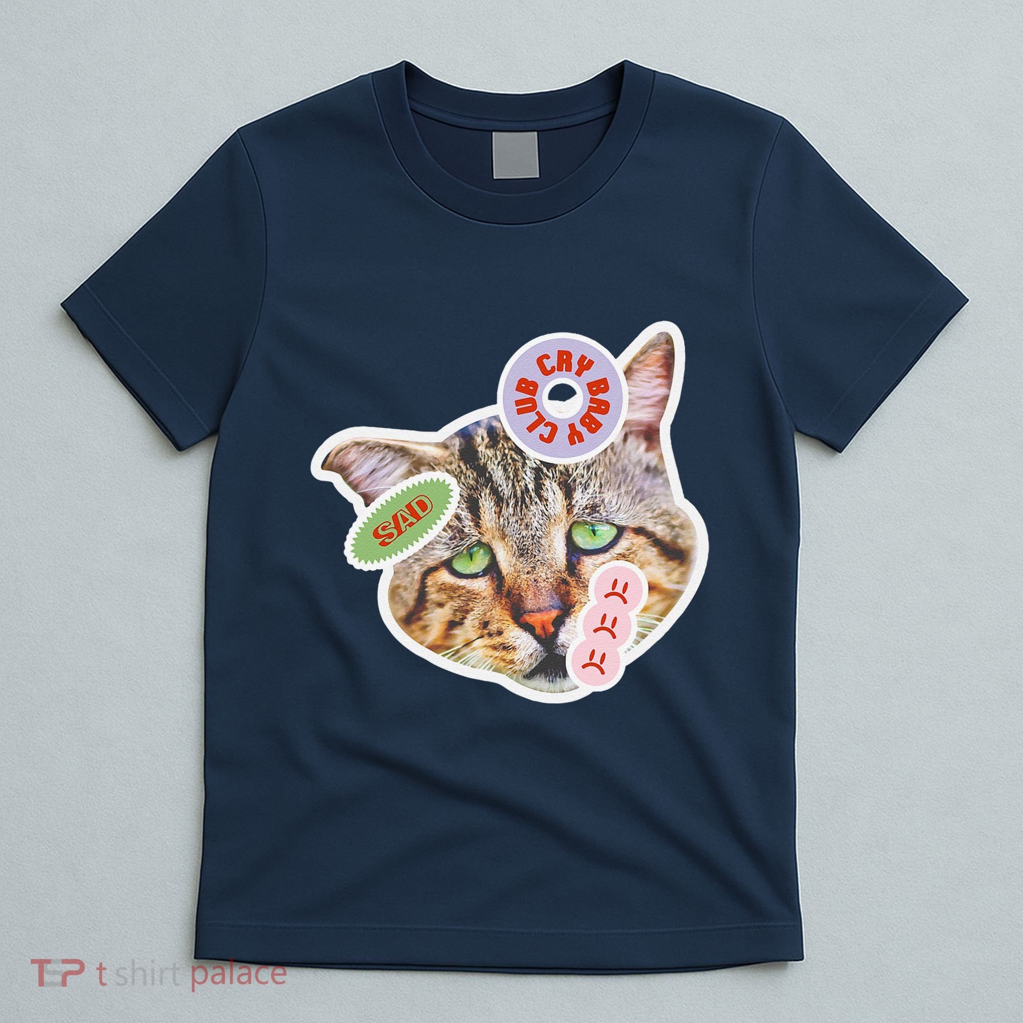 Drama Queen Sad Cat Funny & Ugly Cute T-Shirt